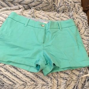 Southern Tide turquoise shorts